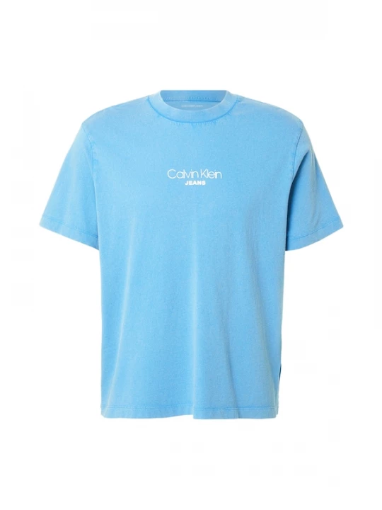Foto van product Calvin Klein Jeans Shirt hemelsblauw / wit