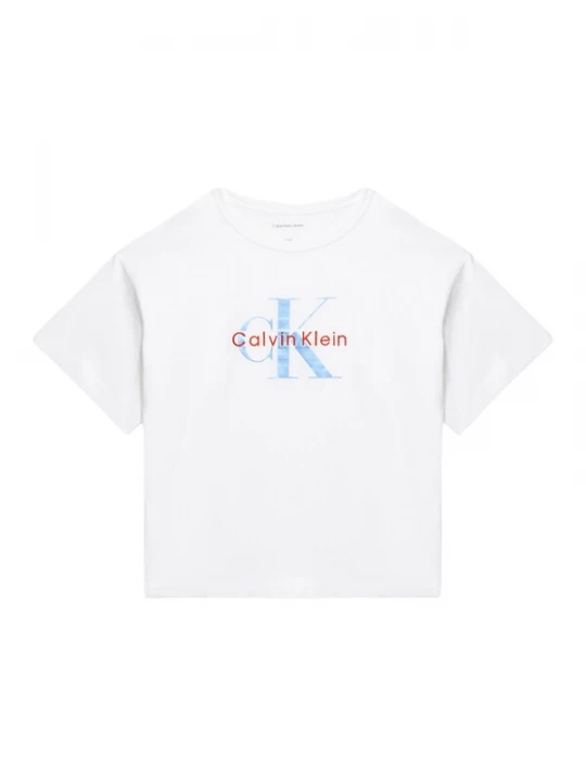 Foto van product Calvin Klein Jeans Shirt hemelsblauw / wit