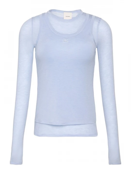 Foto van product Calvin Klein Jeans Shirt lichtblauw