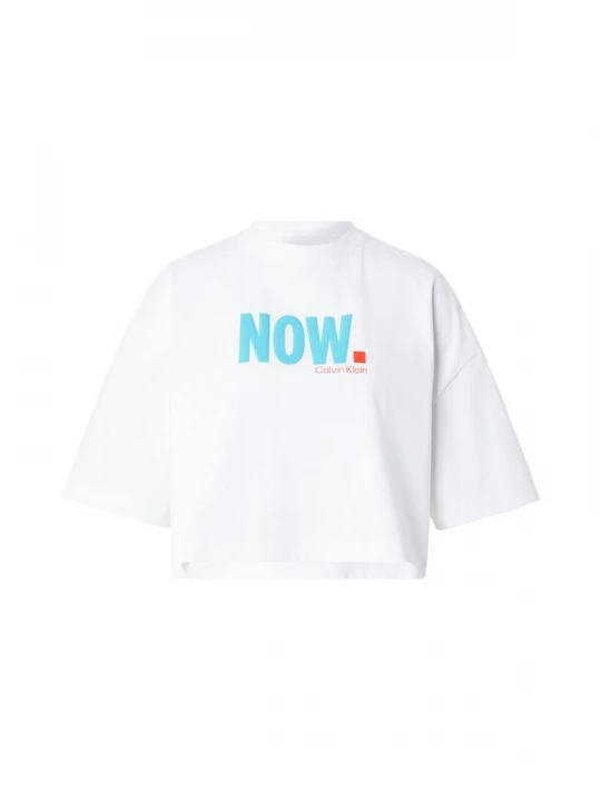 Foto van product Calvin Klein Jeans Shirt lichtblauw / kreeft / wit