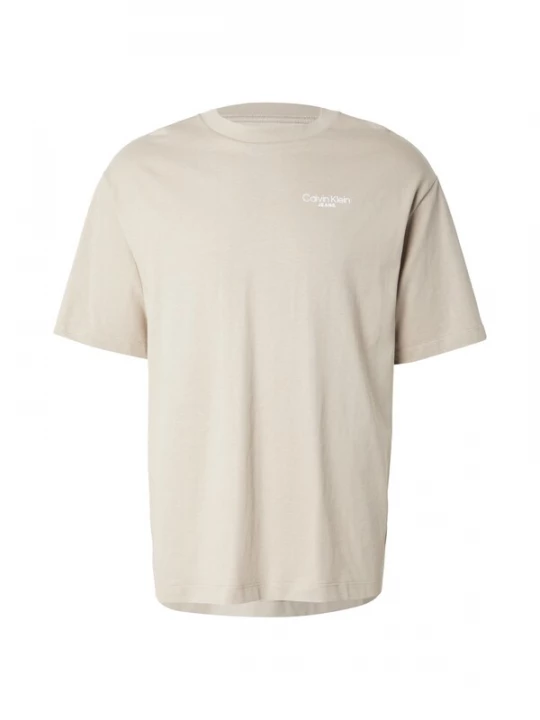 Foto van product Calvin Klein Jeans Shirt lichtbruin / wit