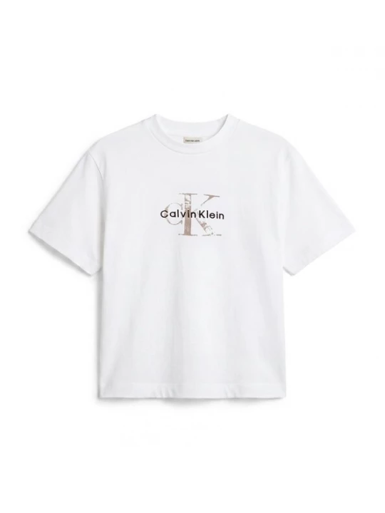 Foto van product Calvin Klein Jeans Shirt lichtgrijs / zwart / wit