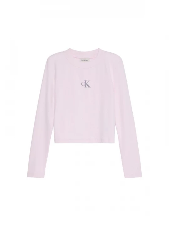 Foto van product Calvin Klein Jeans Shirt lichtroze / zwart