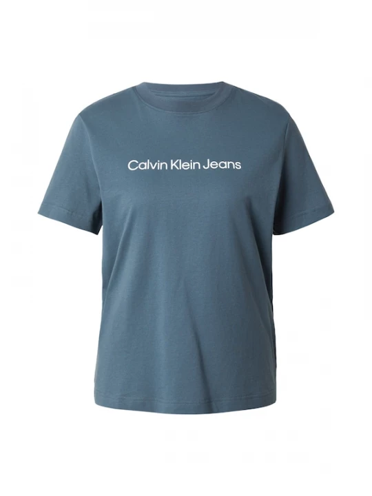 Foto van product Calvin Klein Jeans Shirt 'Linear Logo' opaal / wit