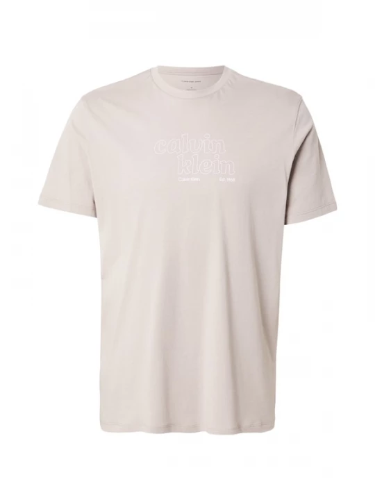 Foto van product Calvin Klein Jeans Shirt 'Logo Graphic' greige / wit