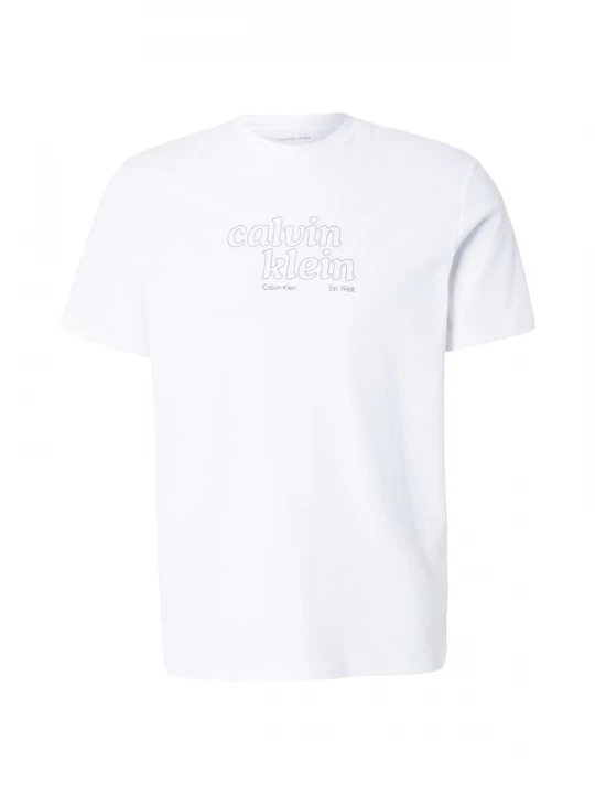 Foto van product Calvin Klein Jeans Shirt 'Logo Graphic' zwart / wit