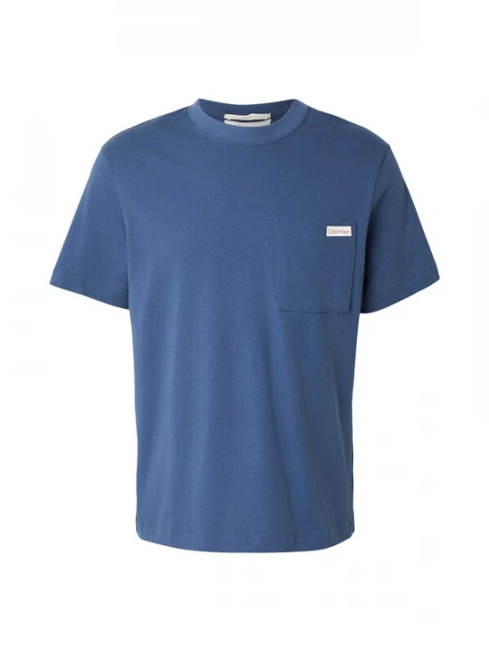 Foto van product Calvin Klein Jeans Shirt 'Logo Patch Pocket' saffier