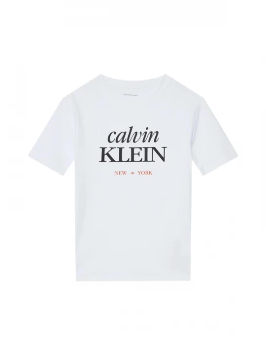 Foto van product Calvin Klein Jeans Shirt 'LOGO SS T-SHIRT' wit