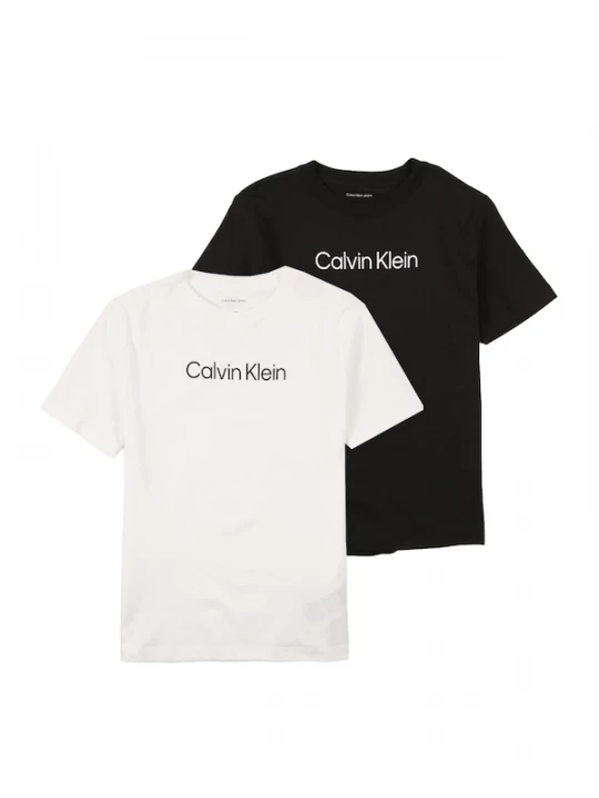 Foto van product Calvin Klein Jeans Shirt 'Logo T' zwart / wit