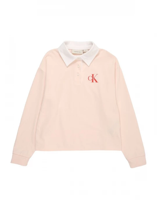 Foto van product Calvin Klein Jeans Shirt 'MINI ME' rosé / rood / wit