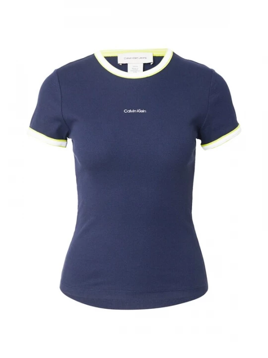 Foto van product Calvin Klein Jeans Shirt navy / appel / wit