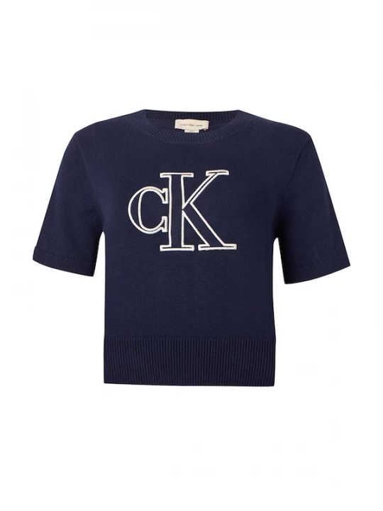 Foto van product Calvin Klein Jeans Shirt navy / wit