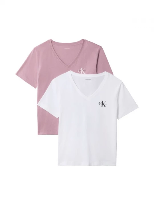 Foto van product Calvin Klein Jeans Shirt orchidee / zwart / wit