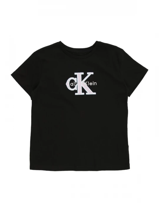 Foto van product Calvin Klein Jeans Shirt pastelblauw / rosé / zwart / wit