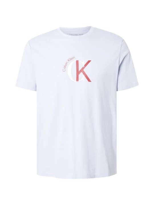 Foto van product Calvin Klein Jeans Shirt pastellila / rood / wit