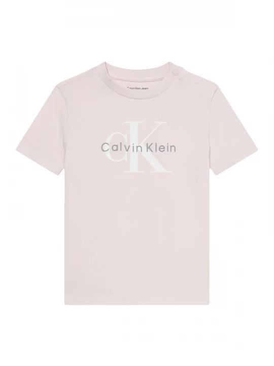 Foto van product Calvin Klein Jeans Shirt pastellila / zwart / wit