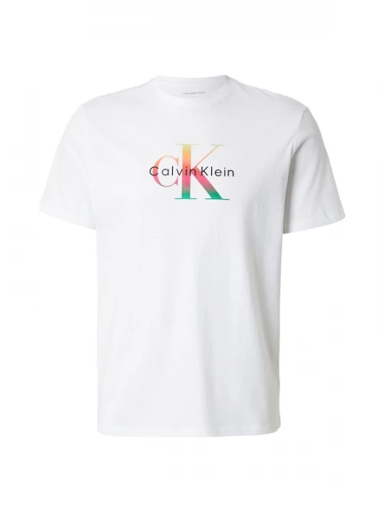 Foto van product Calvin Klein Jeans Shirt 'Pride' groen / rood / zwart / wit