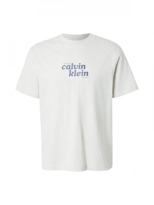 Foto van product Calvin Klein Jeans Shirt 'Relaxed Logo' basaltgrijs / lichtgrijs