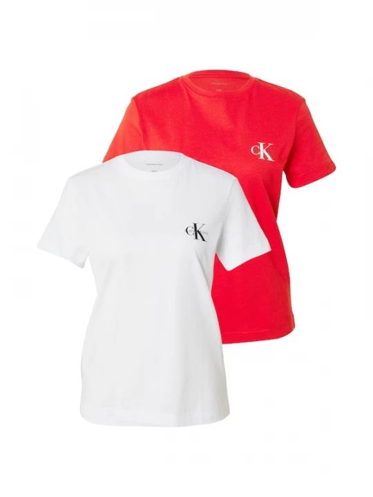 Foto van product Calvin Klein Jeans Shirt rood / zwart / wit