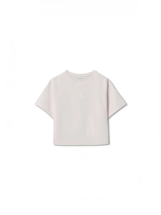 Foto van product Calvin Klein Jeans Shirt rosa / wit