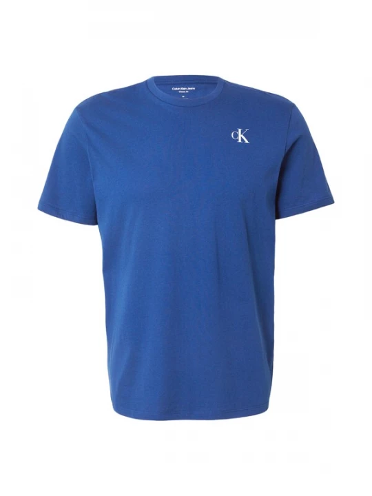 Foto van product Calvin Klein Jeans Shirt royal blue / koningsblauw / wit