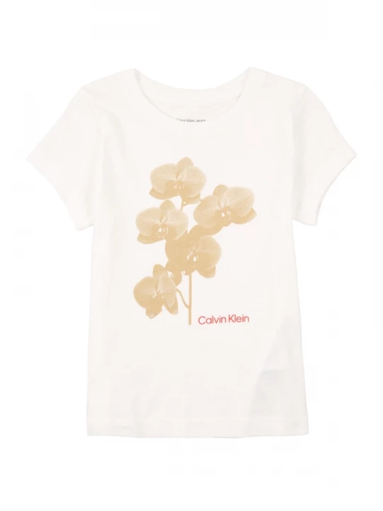 Foto van product Calvin Klein Jeans Shirt sand / cranberry / wit
