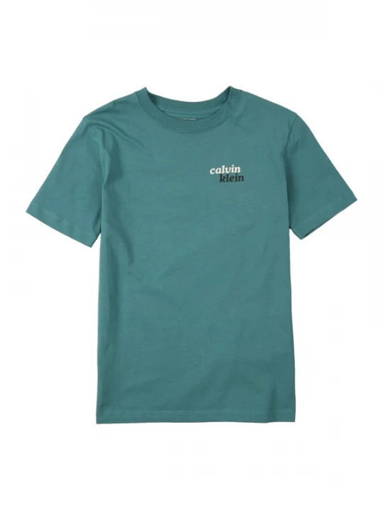 Foto van product Calvin Klein Jeans Shirt smaragd / zwart / wit
