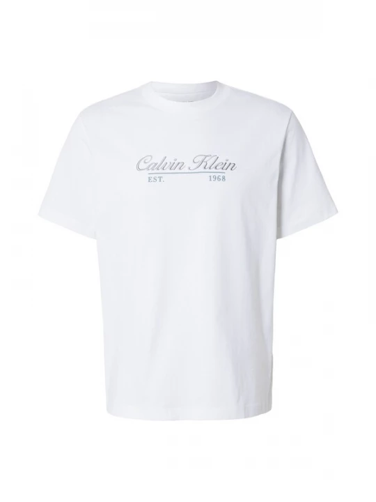 Foto van product Calvin Klein Jeans Shirt zilvergrijs / wit