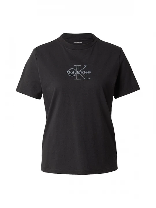 Foto van product Calvin Klein Jeans Shirt zwart / zilver