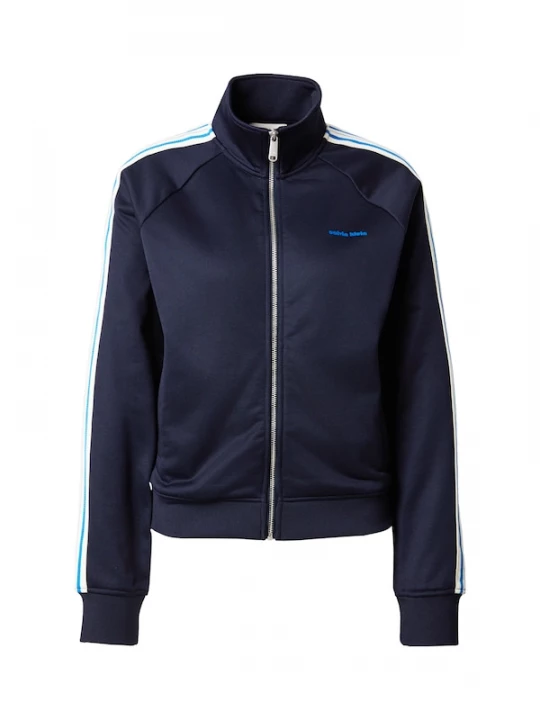 Foto van product Calvin Klein Jeans Sweatvest 'HIGH SHINE FRENCH' azuur / donkerblauw / wit