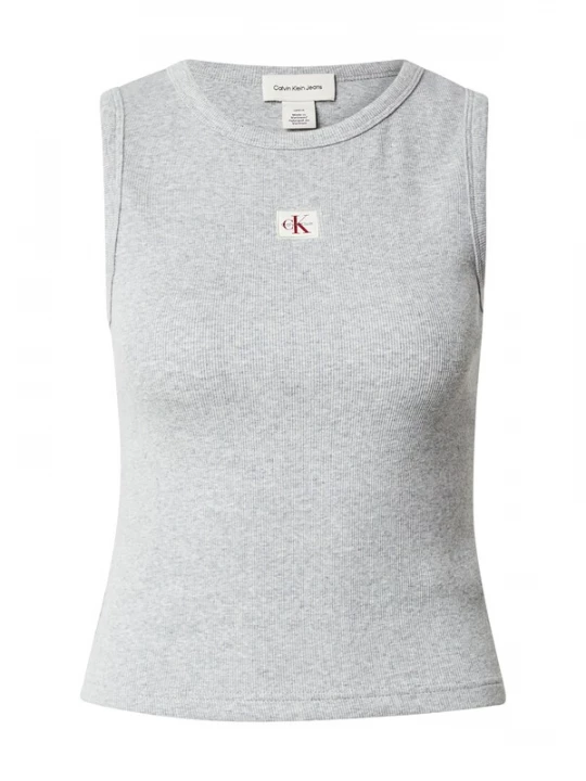 Foto van product Calvin Klein Jeans Top grijs / rood / wit
