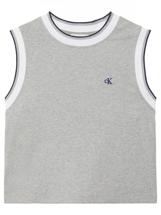 Foto van product Calvin Klein Jeans Top grijs / zwart / wit