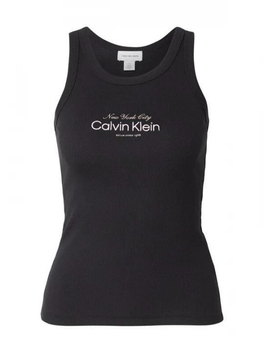Foto van product Calvin Klein Jeans Top lichtbruin / rosé / zwart