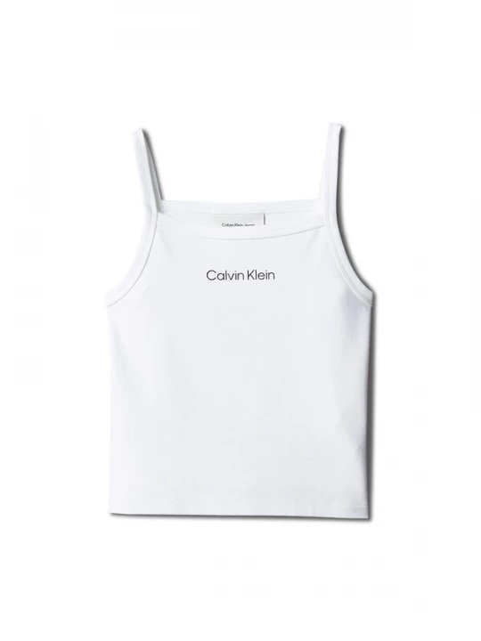 Foto van product Calvin Klein Jeans Top 'Punto Milano' zwart / wit