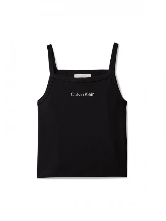 Foto van product Calvin Klein Jeans Top 'Punto Milano' zwart / wit