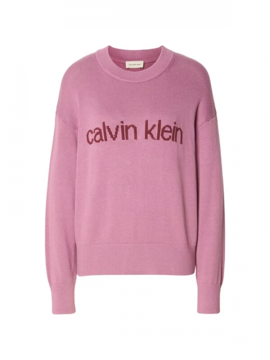 Foto van product Calvin Klein Jeans Trui bordeaux / pastelrood