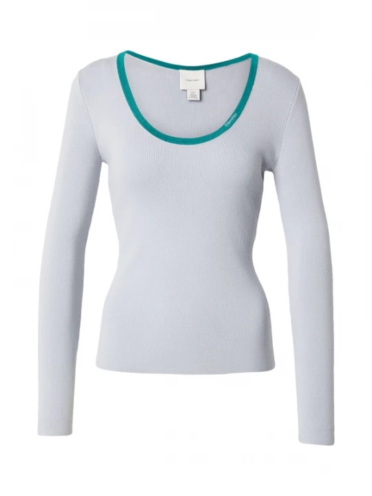 Foto van product Calvin Klein Jeans Trui duifblauw / groen
