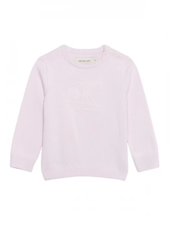 Foto van product Calvin Klein Jeans Trui ecru / pastellila