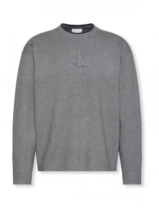 Foto van product Calvin Klein Jeans Trui marine / donkergrijs