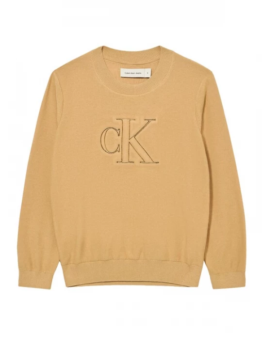 Foto van product Calvin Klein Jeans Trui sand / zwart