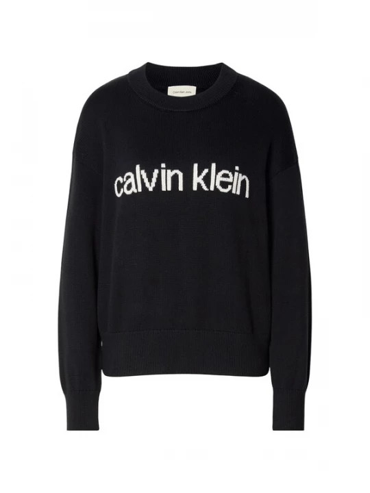 Foto van product Calvin Klein Jeans Trui zwart / wit