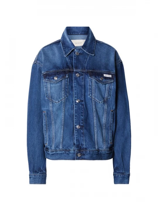Foto van product Calvin Klein Jeans Tussenjas '90S HORIZON' blauw denim