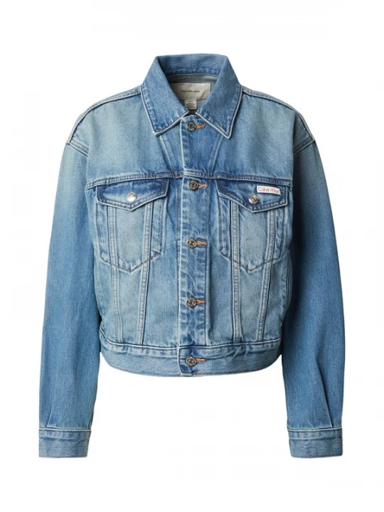Foto van product Calvin Klein Jeans Tussenjas blauw denim
