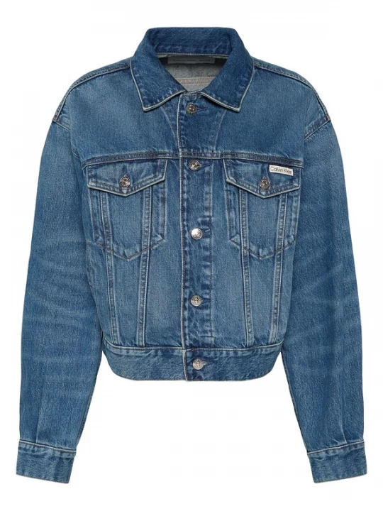 Foto van product Calvin Klein Jeans Tussenjas blauw denim