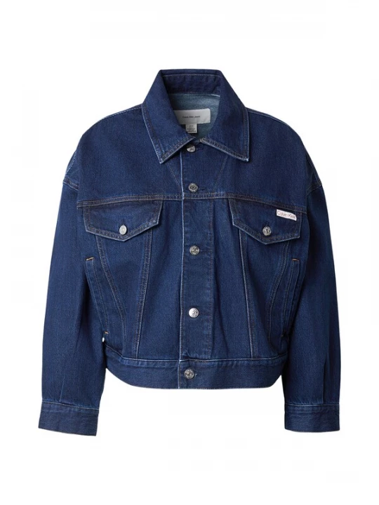 Foto van product Calvin Klein Jeans Tussenjas blauw denim