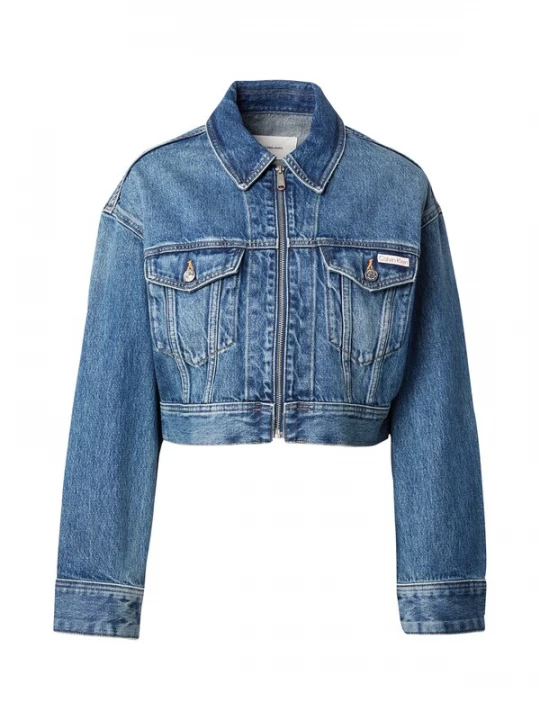 Foto van product Calvin Klein Jeans Tussenjas blauw denim