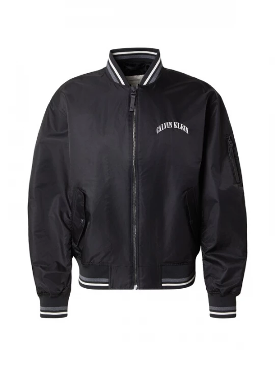 Foto van product Calvin Klein Jeans Tussenjas 'Varsity' donkergrijs / zwart / wit