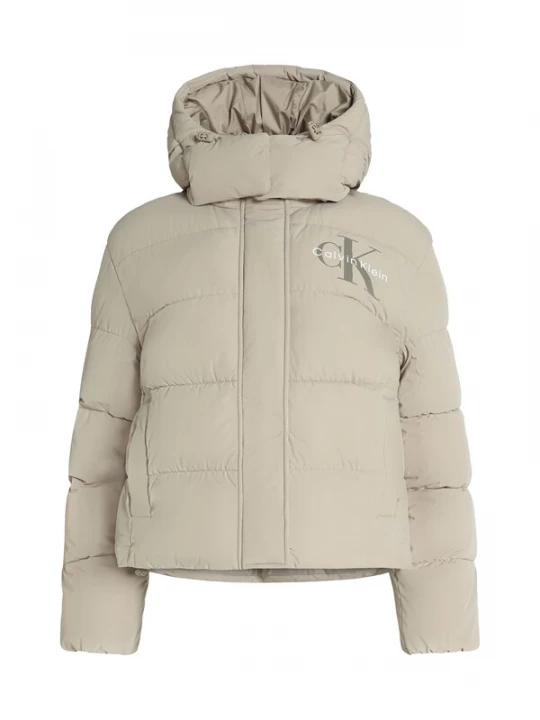 Foto van product Calvin Klein Jeans Winterjas cappuccino / goud / wit