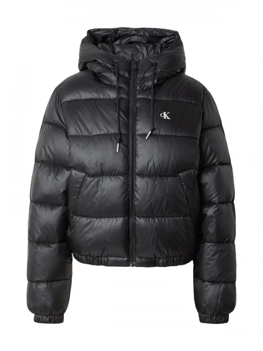 Foto van product Calvin Klein Jeans Winterjas zwart / wit