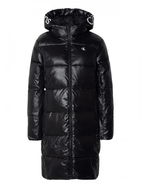 Foto van product Calvin Klein Jeans Wintermantel zwart / wit